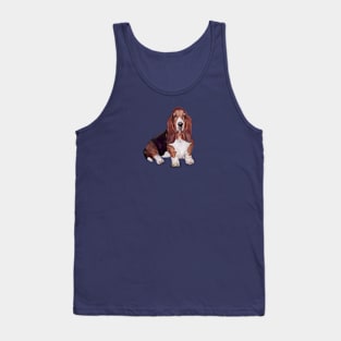 A Bassett Hound - Just the Dog Tank Top